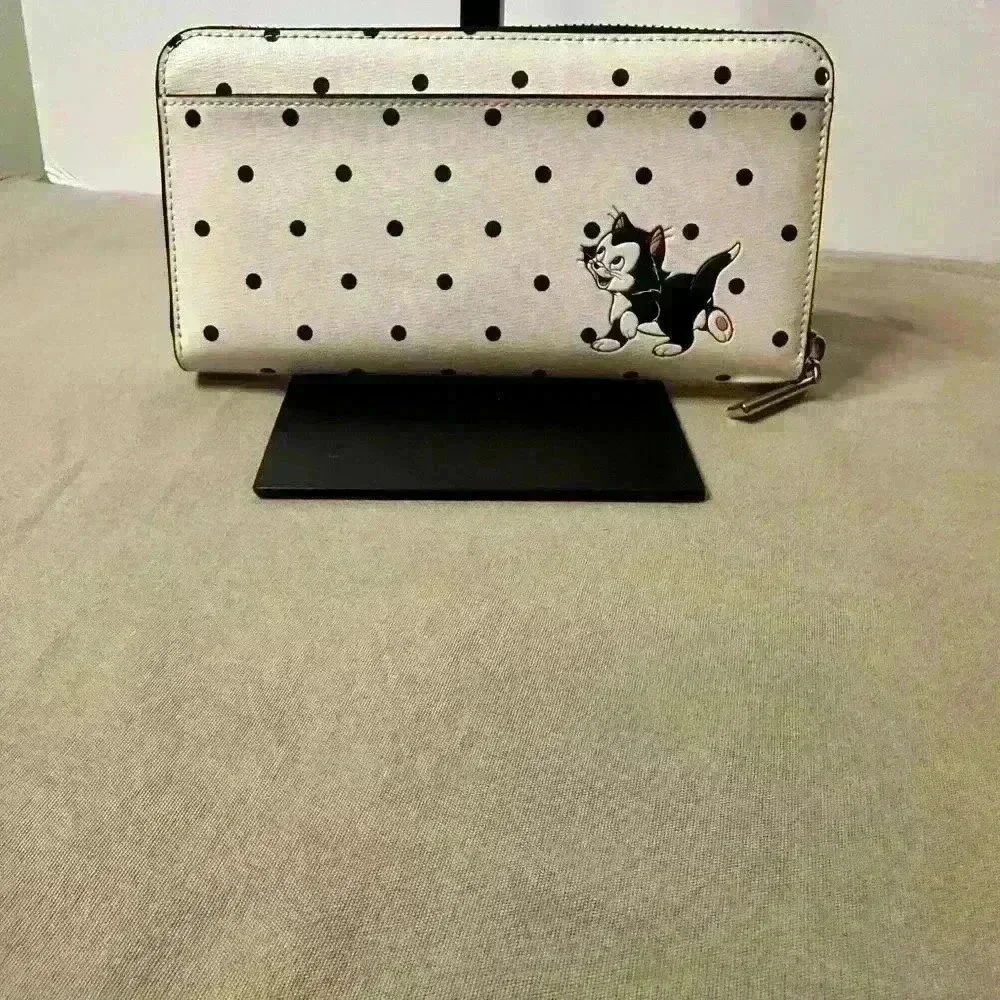 Disney—Kate Spade NY Minnie Mouse Continental Wallet. Polka Dots. NWT